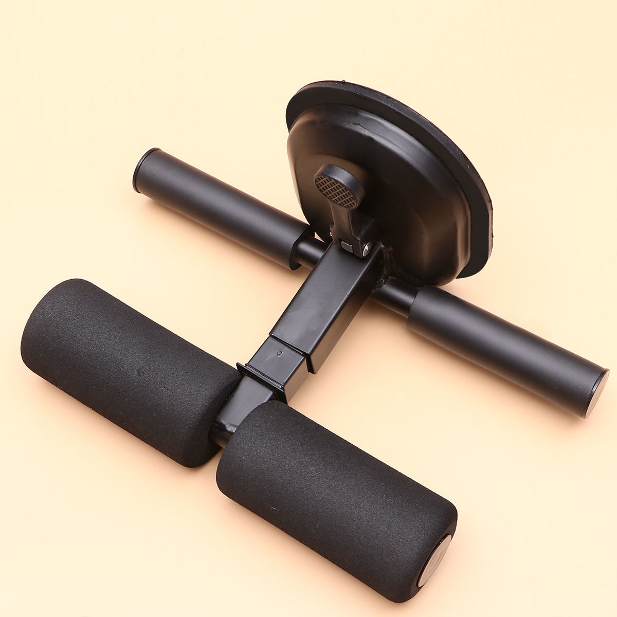 SWETRACE Abdominal Muscle Trainer Sit Up Tool Steel Black for Home Workout 1Pack V1189-LWWAL-20260327-03436