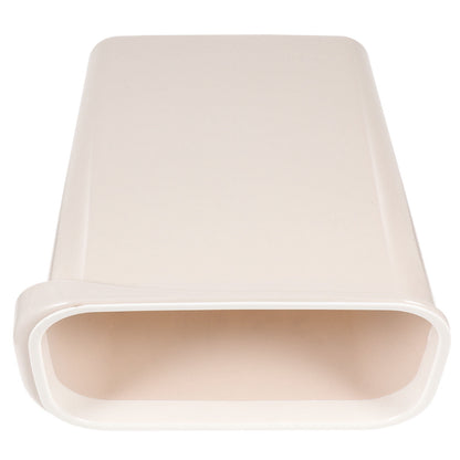 Worgeous White Plastic Trash Can for Home Use Made of Material Great for Small Spaces 13 x 8 0 inches V1189-LWWAL-20260327-03444