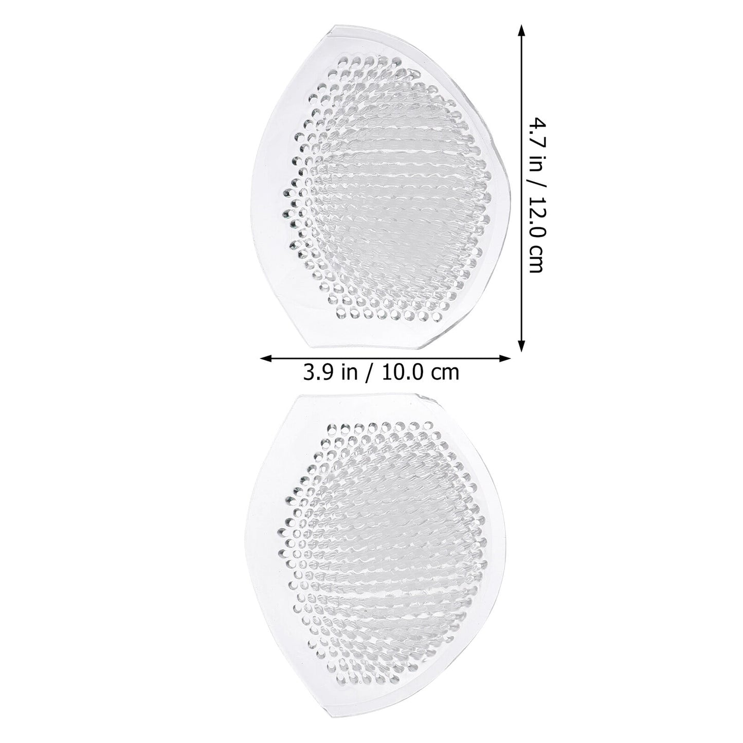 Worgeous Silicone Bra Pads for Women Transparent Reusable Cup Shaped Inserts Well Fixed Not Easy to Fall Off V1189-LWWAL-20260327-03445