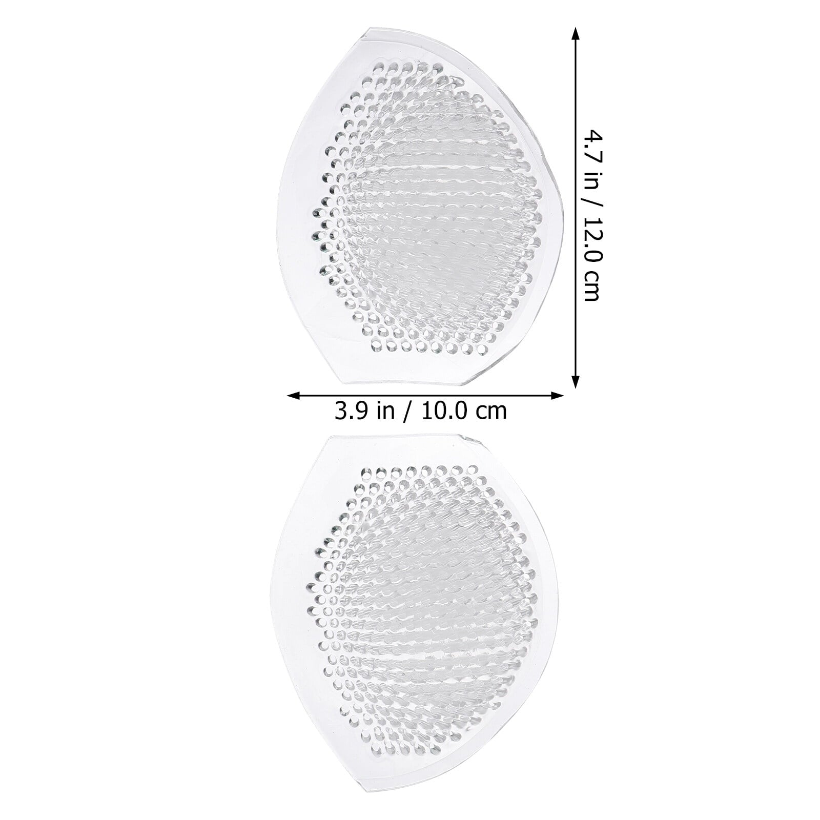 Worgeous Silicone Bra Pads for Women Transparent Reusable Cup Shaped Inserts Well Fixed Not Easy to Fall Off V1189-LWWAL-20260327-03445