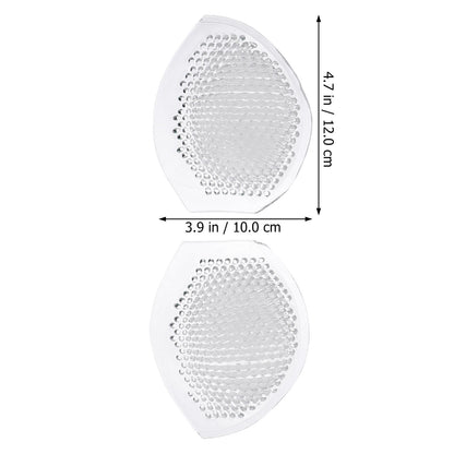 Worgeous Silicone Bra Pads for Women Transparent Reusable Cup Shaped Inserts Well Fixed Not Easy to Fall Off V1189-LWWAL-20260327-03445