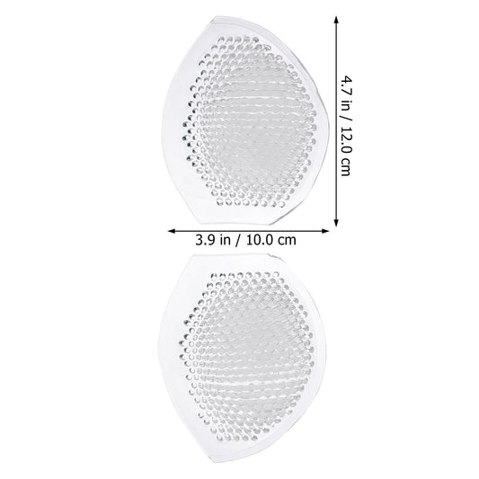 Worgeous Silicone Bra Pads for Women Transparent Reusable Cup Shaped Inserts Well Fixed Not Easy to Fall Off V1189-LWWAL-20260327-03445
