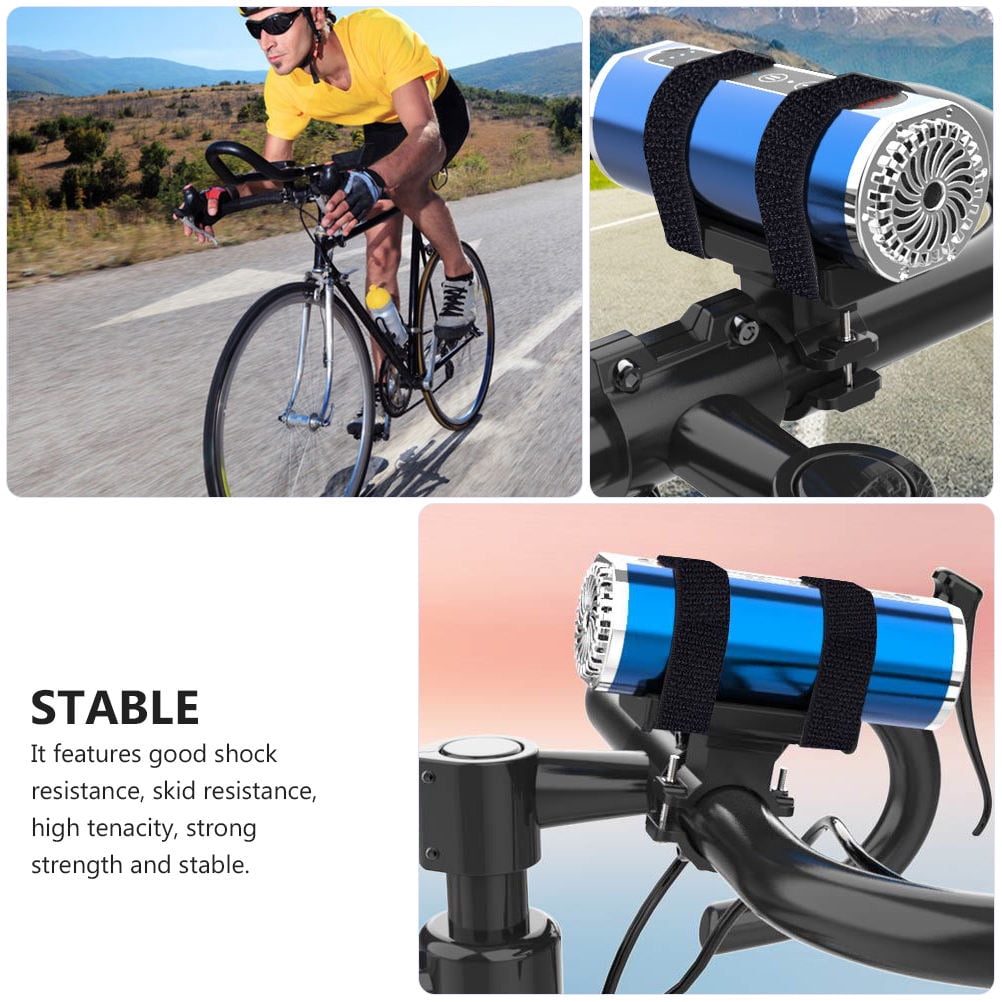 Worgeous Bike Rack Mountain Mountain Bike Flashlight Bracket Band Riding Sound Universal Accessory (Black) V1189-LWWAL-20260327-03450