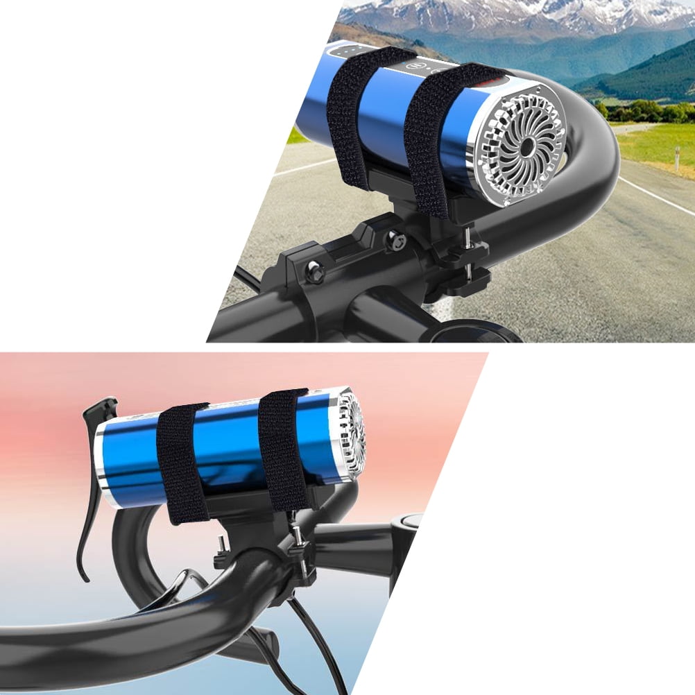 Worgeous Bike Rack Mountain Mountain Bike Flashlight Bracket Band Riding Sound Universal Accessory (Black) V1189-LWWAL-20260327-03450