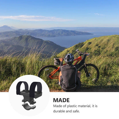 Worgeous Bike Rack Mountain Mountain Bike Flashlight Bracket Band Riding Sound Universal Accessory (Black) V1189-LWWAL-20260327-03450