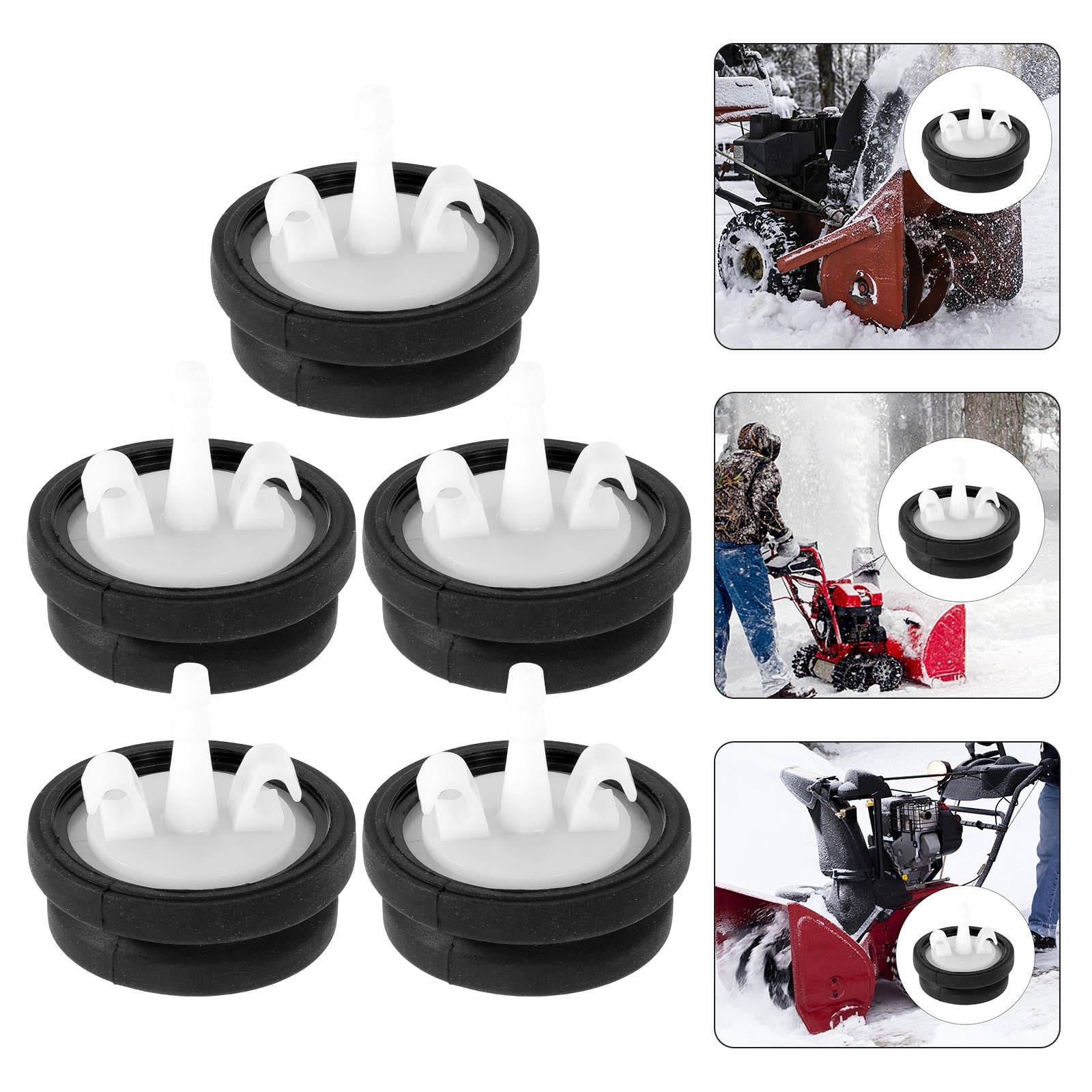 SWETRACE Primer Bulb for Snow Blowers Priming Fuel System 5Pcs V1189-LWWAL-20260327-03459