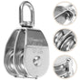 SWETRACE Cable Weight Pulley System Silver for Transportation Equipment 1Pcs 3.5In V1189-LWWAL-20260327-03461