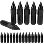 SWETRACE Automobile Nut Cover Wheel Nut Cover Black Aluminum 20pcs V1189-LWWAL-20260327-03466