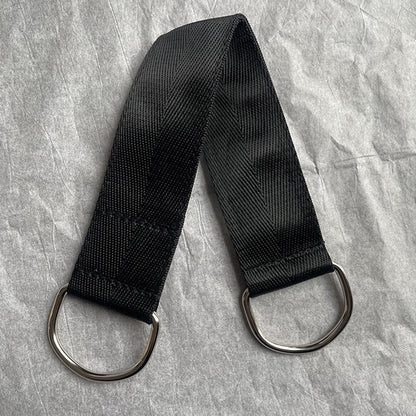 Worgeous 3 Pcs Fitness Horizontal Bar Strap Hanging Training Belt Pull Ups Black V1189-LWWAL-20260327-03469