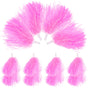 Worgeous Pink Cheerleading Pom Poms with Shiny Design and Durable Plastic Handles for Decor Use 12 Pieces V1189-LWWAL-20260327-03471