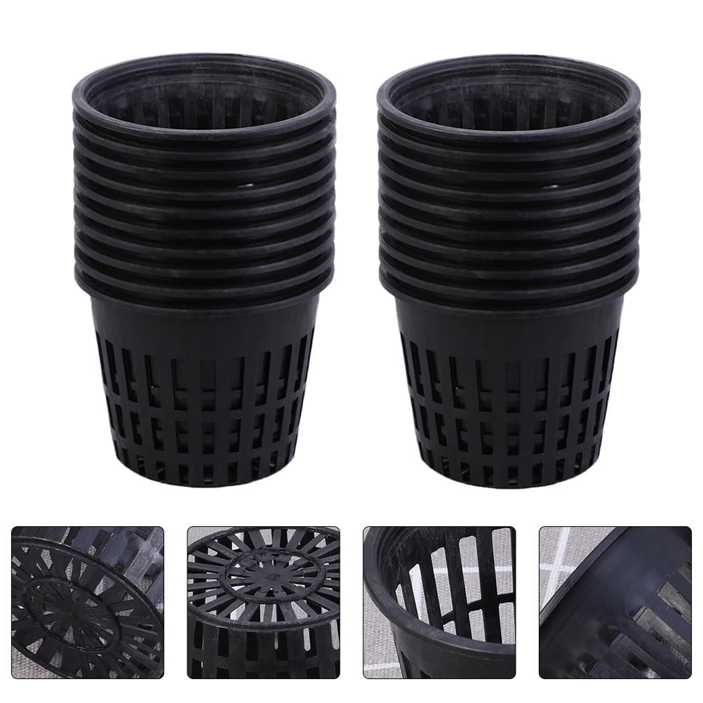 Worgeous 20pcs Plastic Planting Buckets for Soilless Culture with Net Cups V1189-LWWAL-20260327-03472