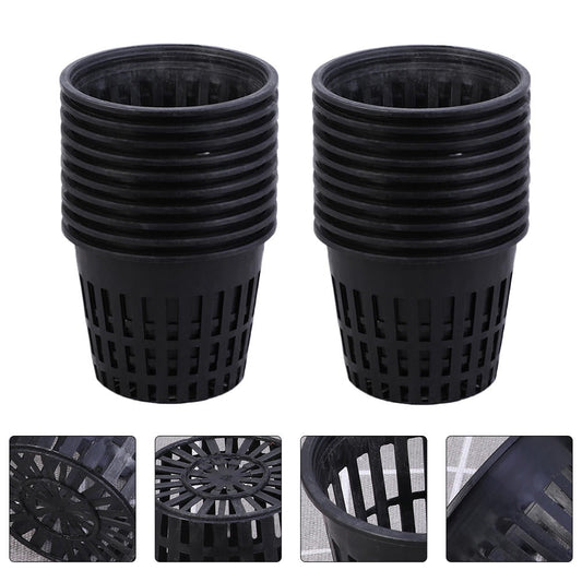 Worgeous 20pcs Plastic Planting Buckets for Soilless Culture with Net Cups V1189-LWWAL-20260327-03472