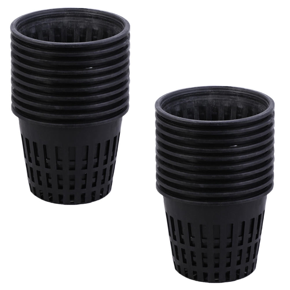 Worgeous 20pcs Plastic Planting Buckets for Soilless Culture with Net Cups V1189-LWWAL-20260327-03472