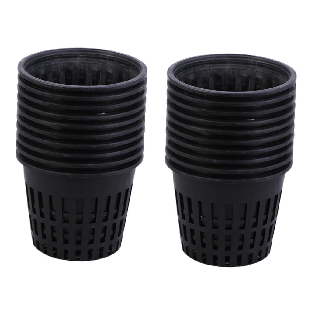 Worgeous 20pcs Plastic Planting Buckets for Soilless Culture with Net Cups V1189-LWWAL-20260327-03472