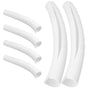 SWETRACE Tree Protect Tree Trunk Protector Guard White PP Material 6Pcs 15.7X2.0X2.0In V1189-LWWAL-20260327-03473