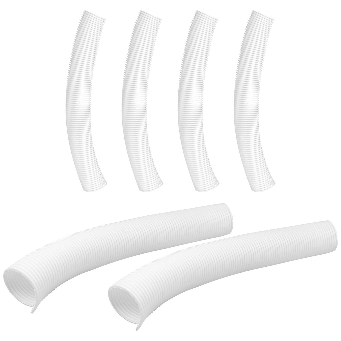 SWETRACE Tree Protect Tree Trunk Protector Guard White PP Material 6Pcs 15.7X2.0X2.0In V1189-LWWAL-20260327-03473