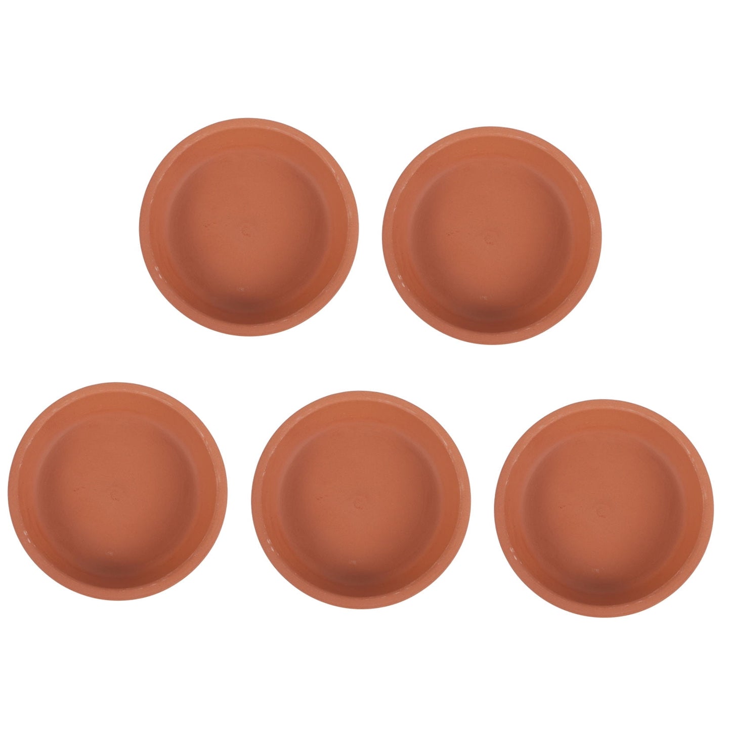 Worgeous 5 Pcs Flower Pot Holder Base Terracotta Indoor Plant Plants V1189-LWWAL-20260327-03474