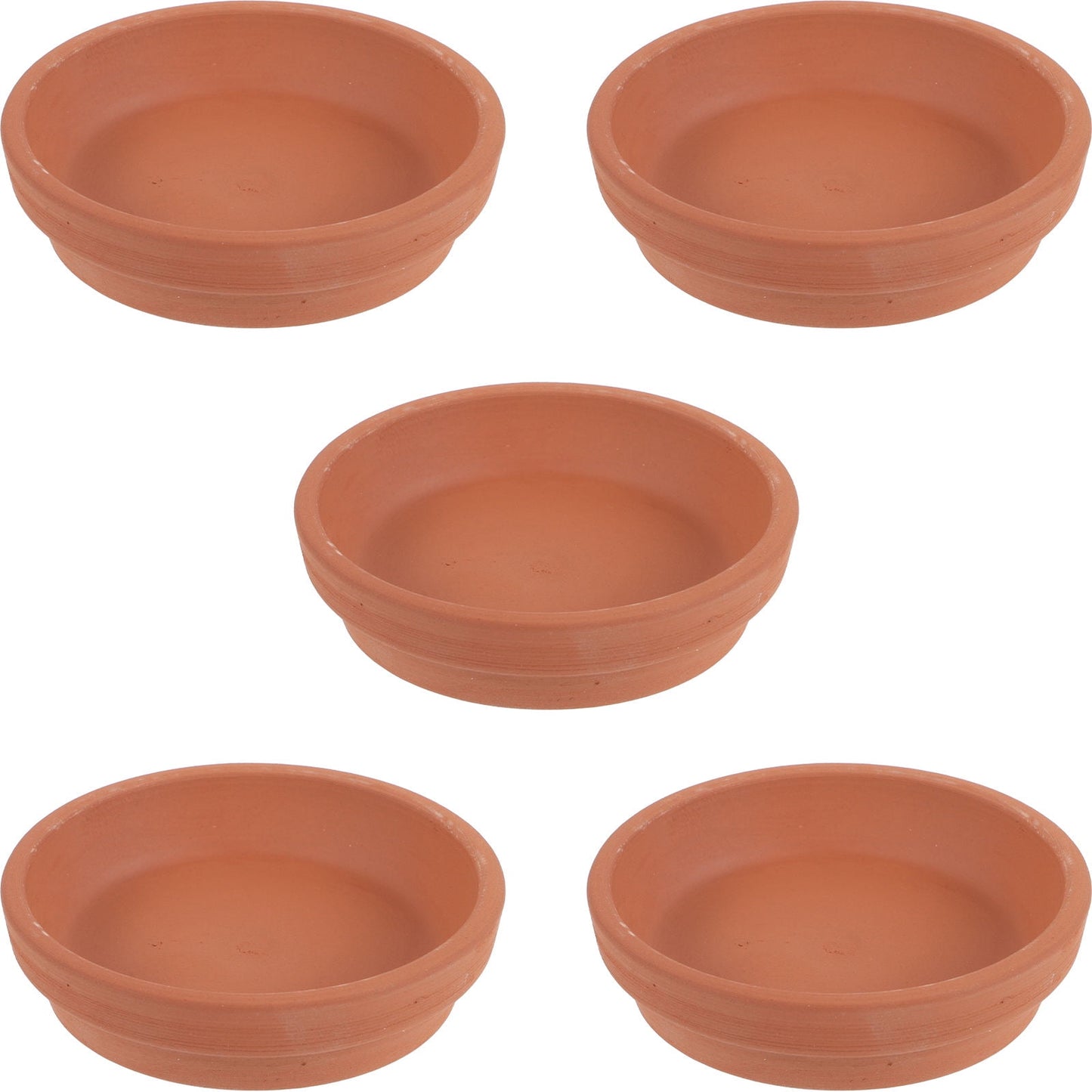 Worgeous 5 Pcs Flower Pot Holder Base Terracotta Indoor Plant Plants V1189-LWWAL-20260327-03474