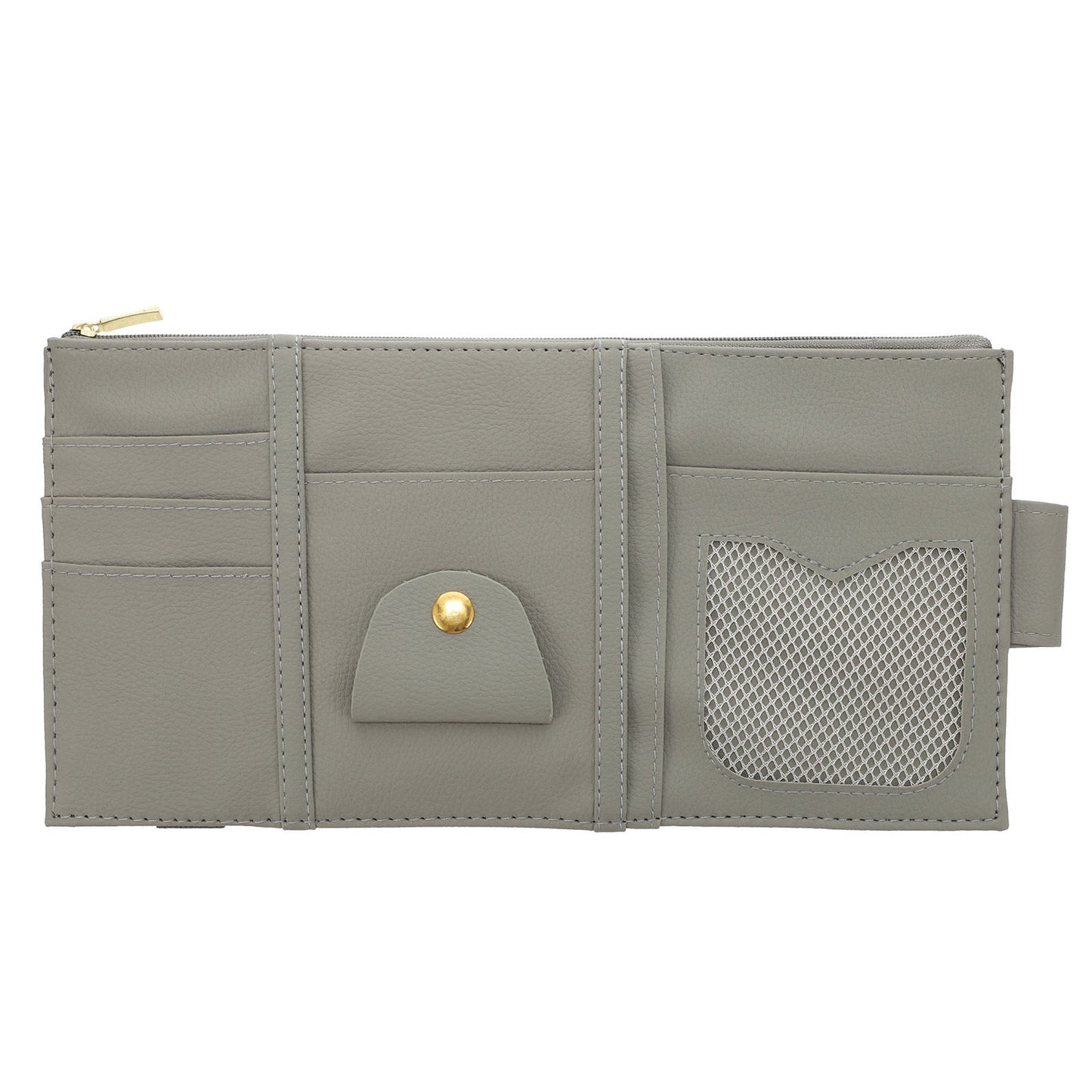 Worgeous ID Storage Bag Visor Organizer Sun Automotive Car Pocket Grey V1189-LWWAL-20260327-03479
