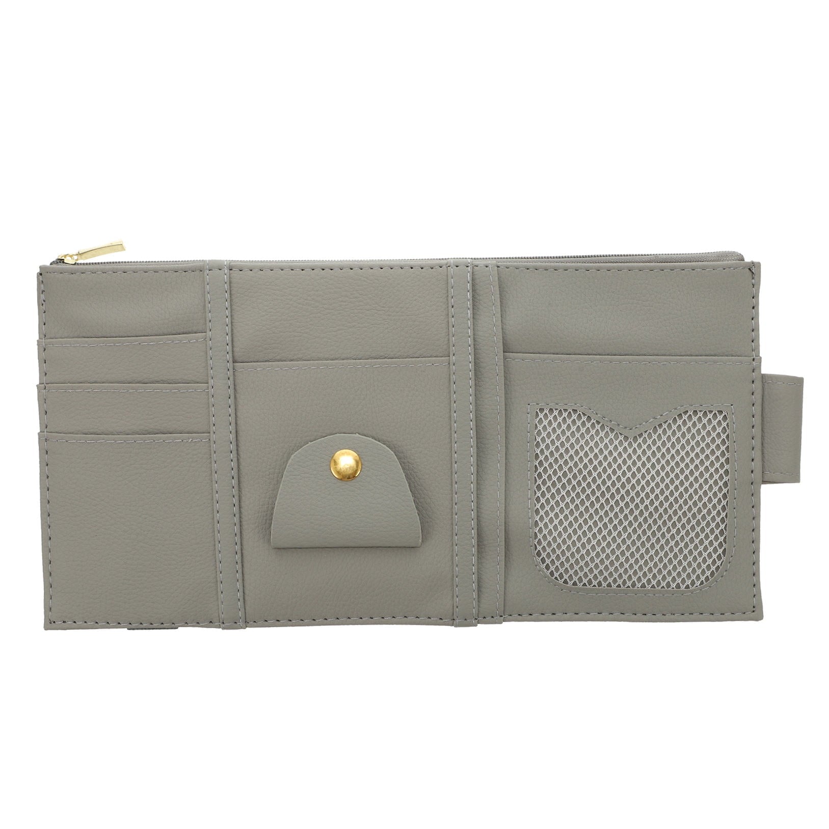 Worgeous ID Storage Bag Visor Organizer Sun Automotive Car Pocket Grey V1189-LWWAL-20260327-03479
