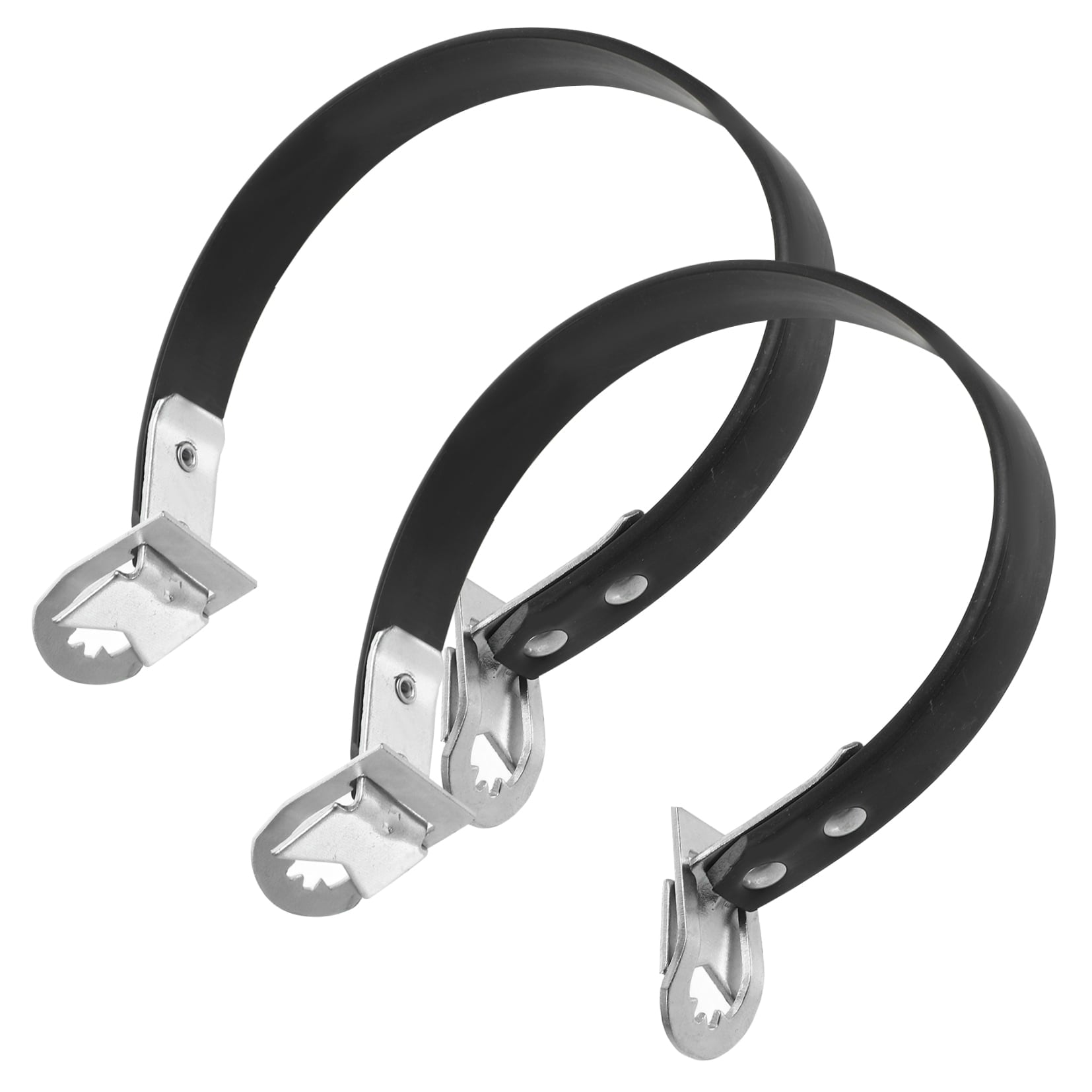 Worgeous 2 Pcs Battery Portable Handle Carrying Strap Automotive Carrier Black V1189-LWWAL-20260327-03480