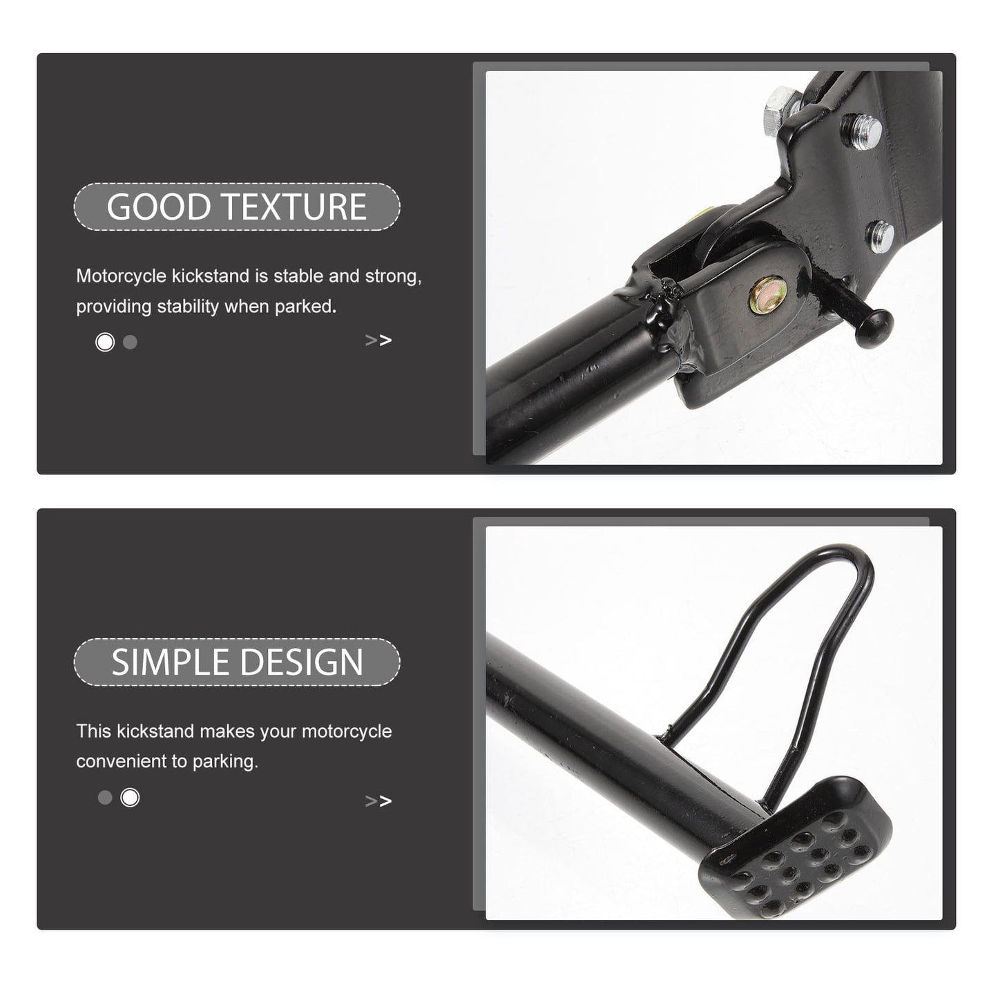 Worgeous Stand Motorcycle Side Kickstand Electric Scooter for Adults V1189-LWWAL-20260327-03482