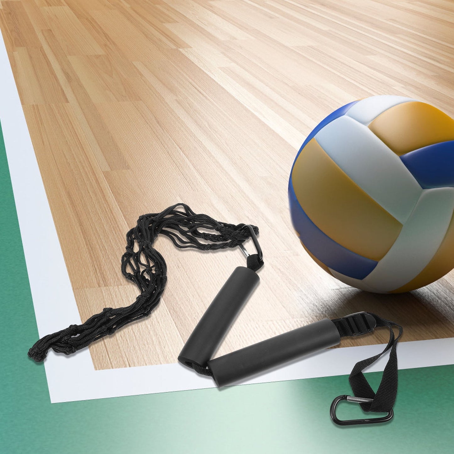 Worgeous Volleyball Training Belt Setter Equipment Net Hitting Trainer Black V1189-LWWAL-20260327-03483