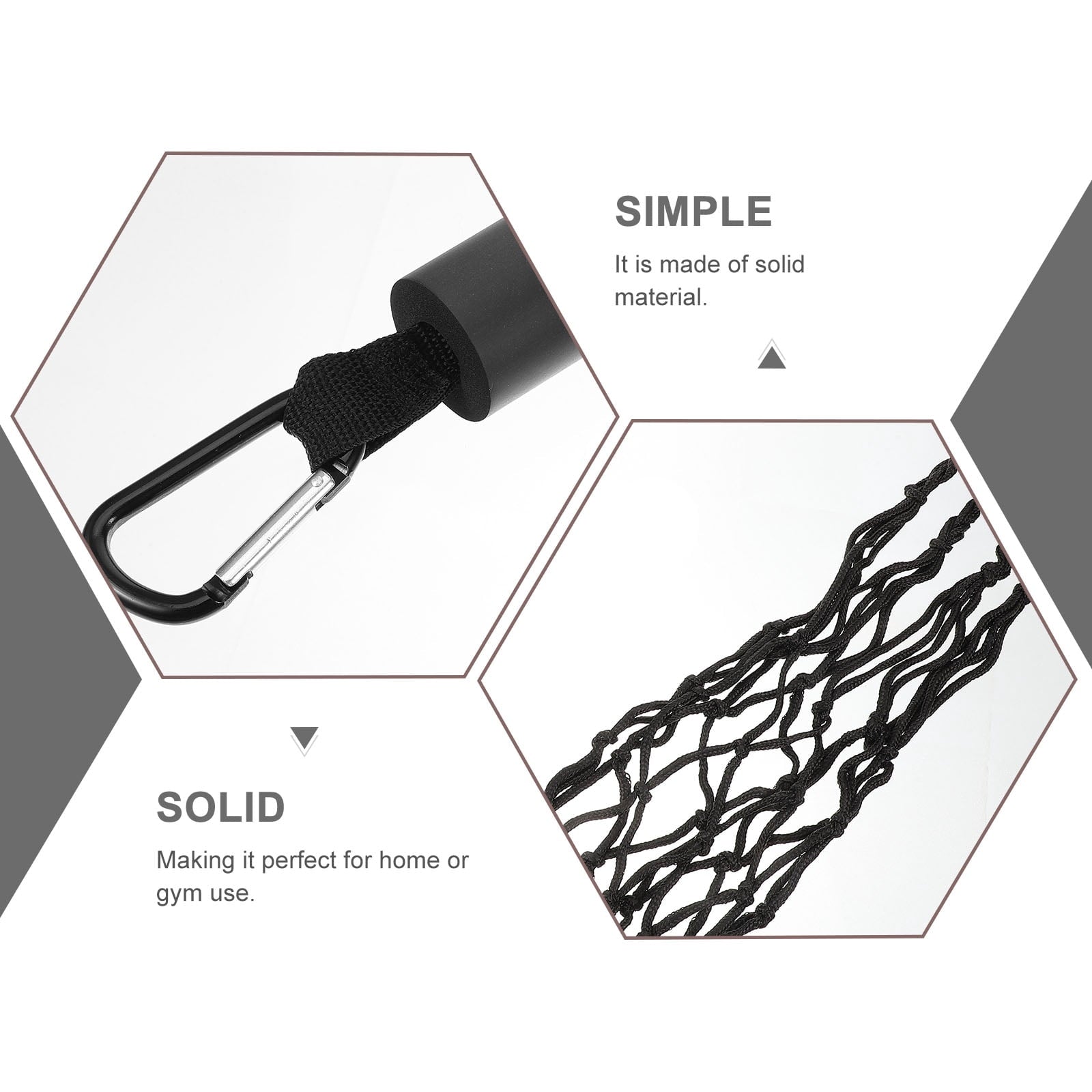 Worgeous Volleyball Training Belt Setter Equipment Net Hitting Trainer Black V1189-LWWAL-20260327-03483