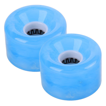 SWETRACE Non-slip Skateboard Wheel Transparent Pu 2Pcs 2.36X2.36X1.57in V1189-LWWAL-20260327-03486