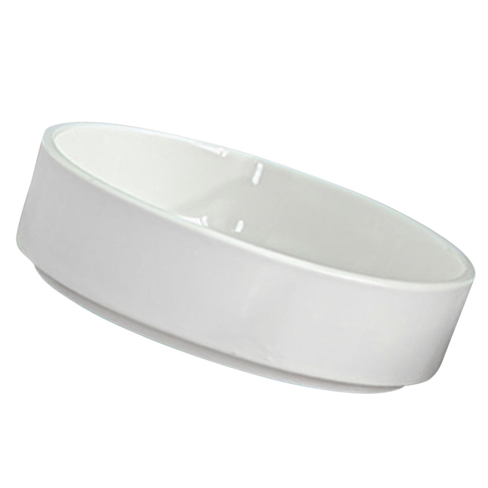 Worgeous Hydroponic Ceramic Tray Indoor Garden Pot Saucers Plant for Pots White V1189-LWWAL-20260327-03490
