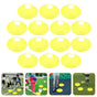 Worgeous 14 Pcs Disc Agile Soccer Cones Training Equipment Child Yellow V1189-LWWAL-20260327-03492