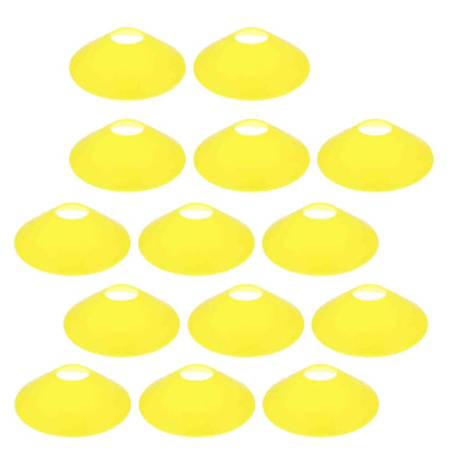 Worgeous 14 Pcs Disc Agile Soccer Cones Training Equipment Child Yellow V1189-LWWAL-20260327-03492