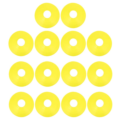 Worgeous 14 Pcs Disc Agile Soccer Cones Training Equipment Child Yellow V1189-LWWAL-20260327-03492