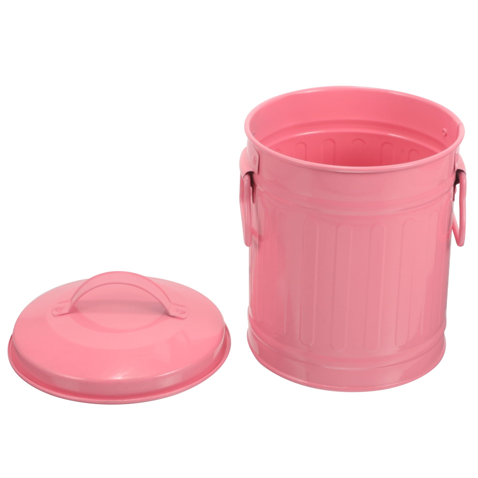 SWETRACE Small Trash Bin With Lid Pink 1Pcs V1189-LWWAL-20260327-03494