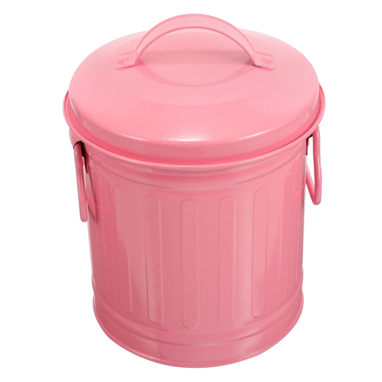 SWETRACE Small Trash Bin With Lid Pink 1Pcs V1189-LWWAL-20260327-03494