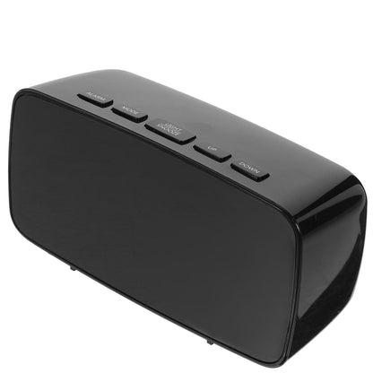 Worgeous Digital Alarm Clock Battery Operated Big Numbers Travel Green V1189-LWWAL-20260327-03496