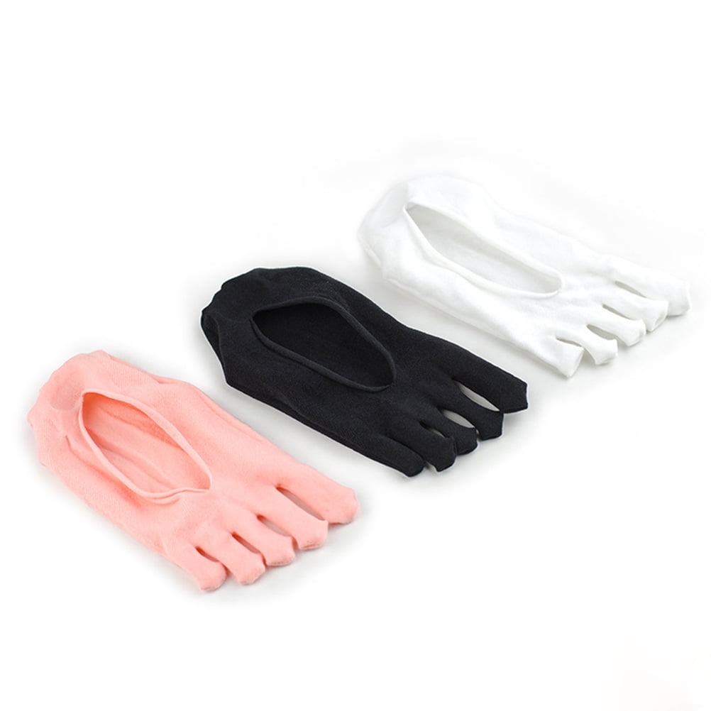 SWETRACE 5Toe Socks Pink Separate Each Toe 4Pairs Women Daily Use V1189-LWWAL-20260327-03498