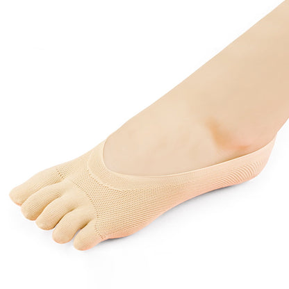 SWETRACE 5Toe Socks Pink Separate Each Toe 4Pairs Women Daily Use V1189-LWWAL-20260327-03498