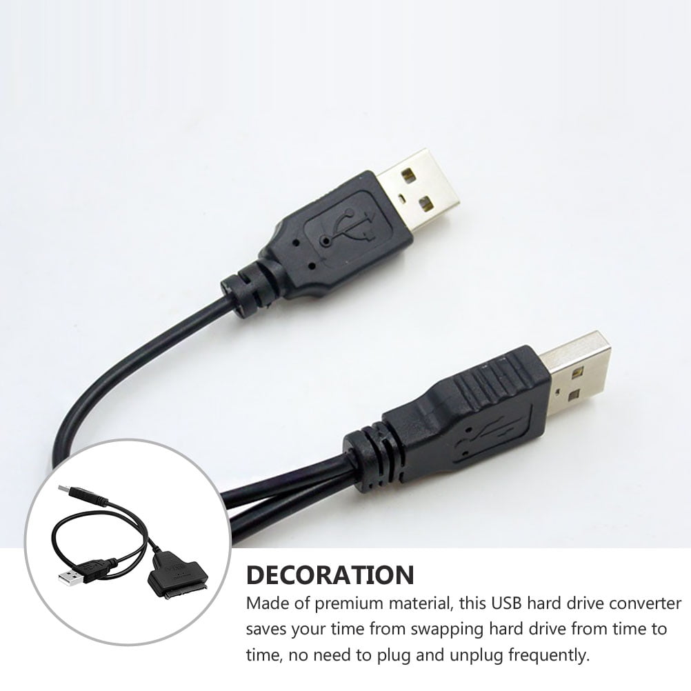 SWETRACE USB Data Cable to USB Easy Drive Cable Black 1Pack V1189-LWWAL-20260327-03499