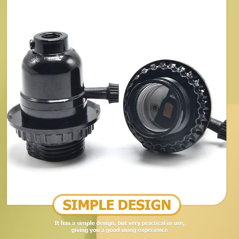 Worgeous 20pcs Lamp Knob Us Style Light On/off Knob 5cm Light Socket Knob V1189-LWWAL-20260327-03502