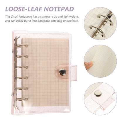 Worgeous Pink Small Notepad with PVC Material for Office Use Lightweight Compact Size 4.5 x 3 Inches V1189-LWWAL-20260327-03503
