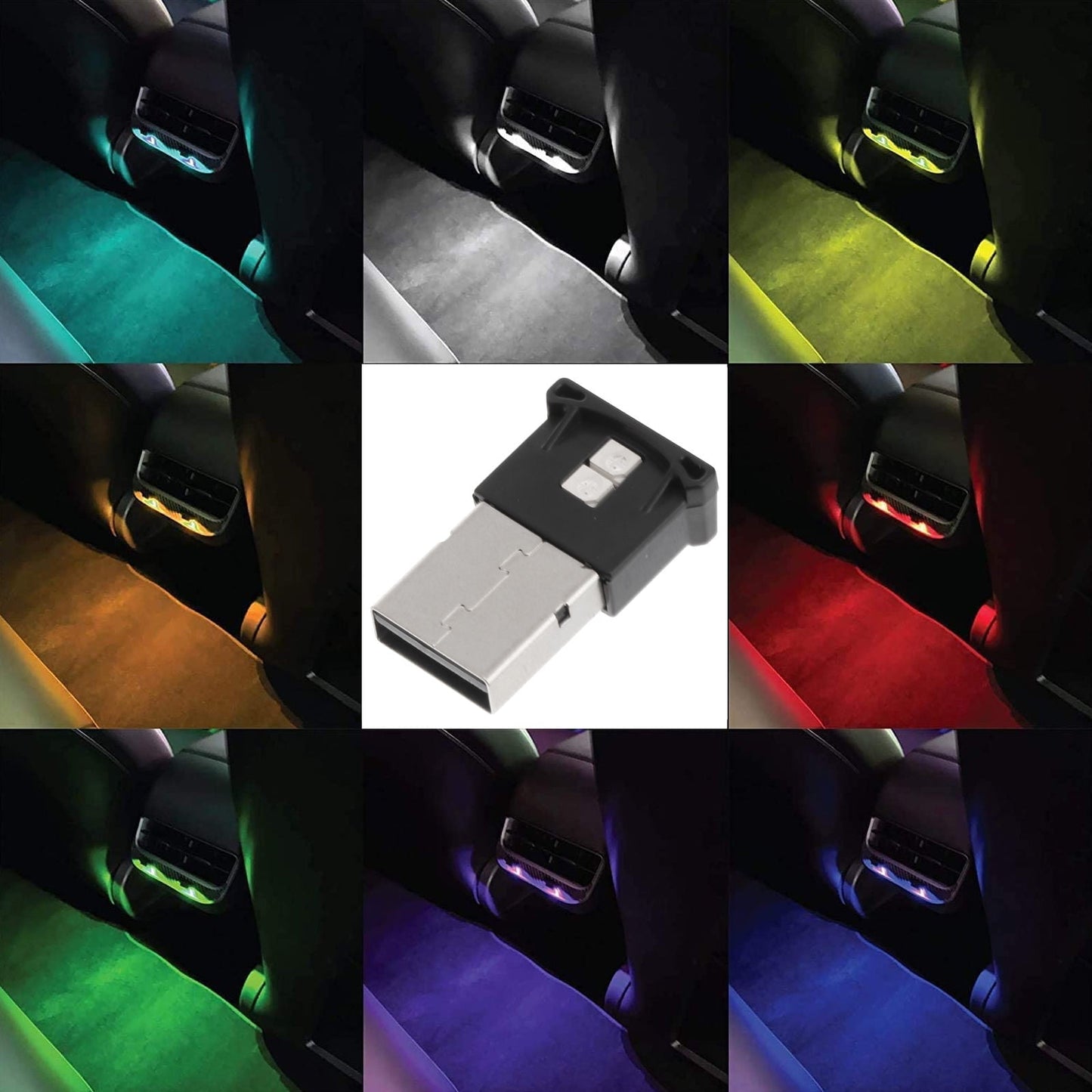Masteelf 2Pcs Usb Atmosphere Light for Indoor Use and Ambient Lighting V1189-LWWAL-20260327-03505