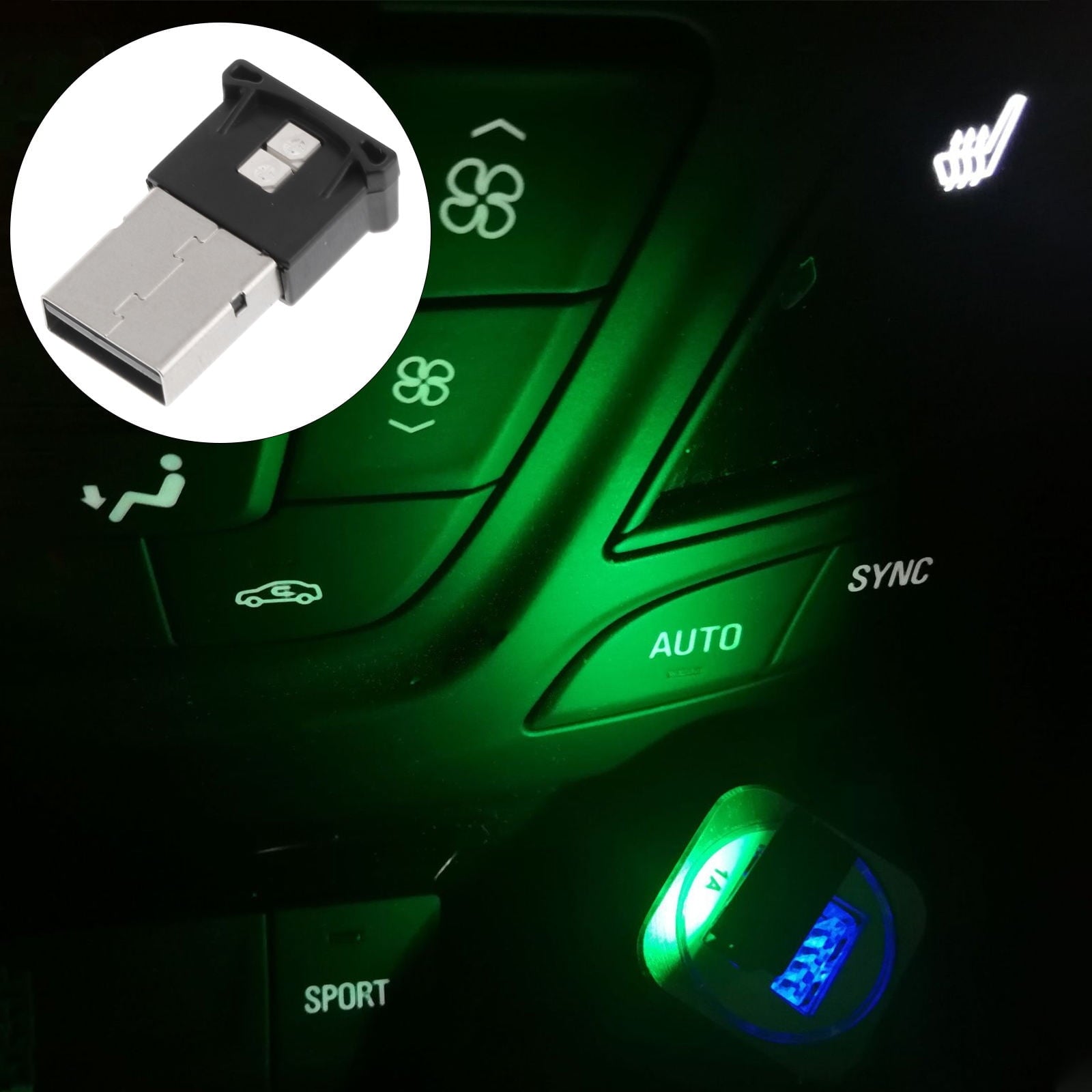 Masteelf 2Pcs Usb Atmosphere Light for Indoor Use and Ambient Lighting V1189-LWWAL-20260327-03505