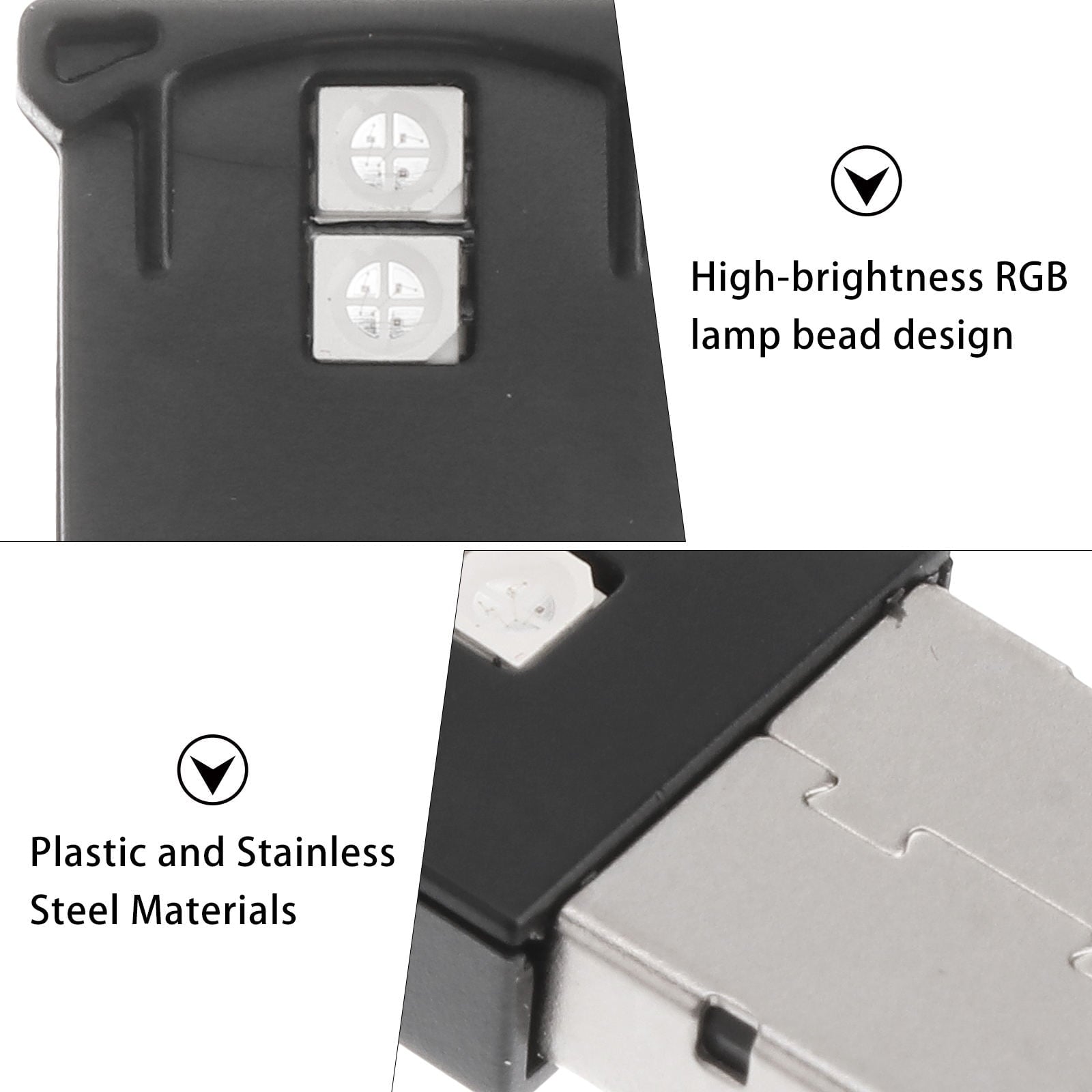 Masteelf 2Pcs Usb Atmosphere Light for Indoor Use and Ambient Lighting V1189-LWWAL-20260327-03505