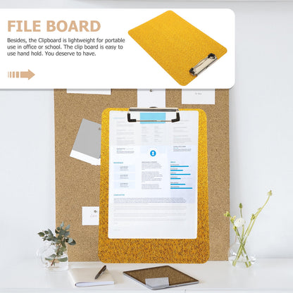 Worgeous Clipboard with Storage Small Writing Pad Student Office Golden V1189-LWWAL-20260327-03508