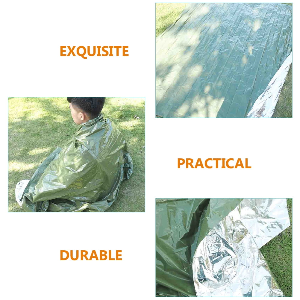 Worgeous 3 Pcs Camping Foldable Sleeping Emergency Blanket Outdoor Travel V1189-LWWAL-20260327-03510