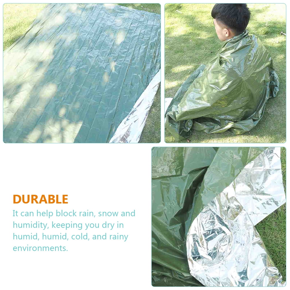 Worgeous 3 Pcs Camping Foldable Sleeping Emergency Blanket Outdoor Travel V1189-LWWAL-20260327-03510