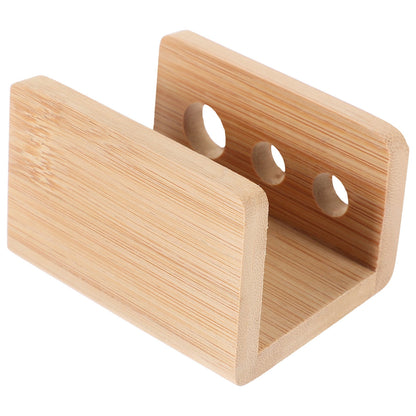 SWETRACE Tooth Brush Organizer Toothbrush Holder Khaki Bamboo 1Set V1189-LWWAL-20260327-03511