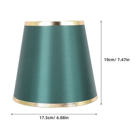 Worgeous Green Fabric Drum Lamp Shade for Table Lamps and Chandelier Perfect for Home Decoration 12 in V1189-LWWAL-20260327-03513