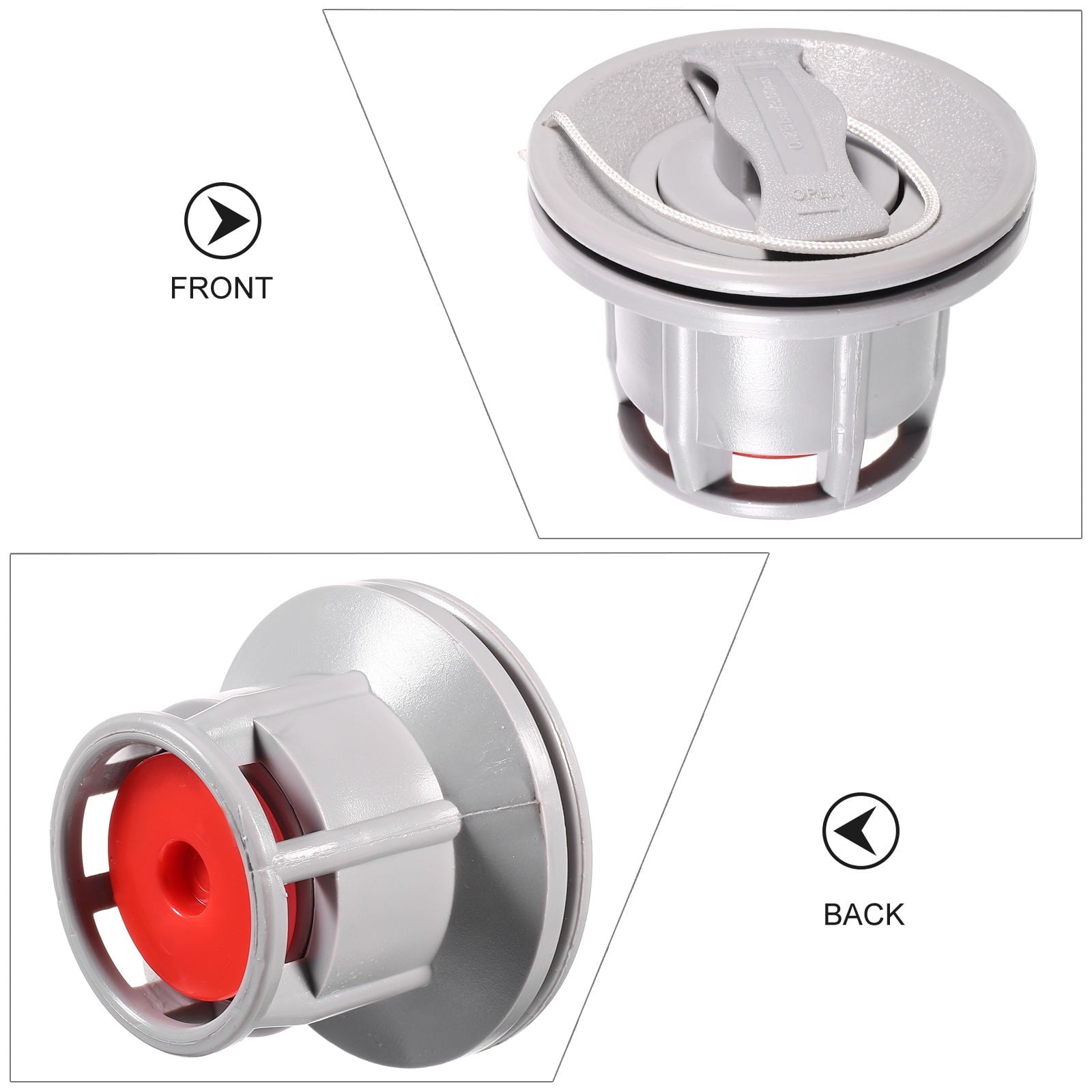 Worgeous Kayak Valve Attachment Practical Air Plug Boat Plug Boat Drain Plug Structural Air Plug Inflatable V1189-LWWAL-20260327-03514